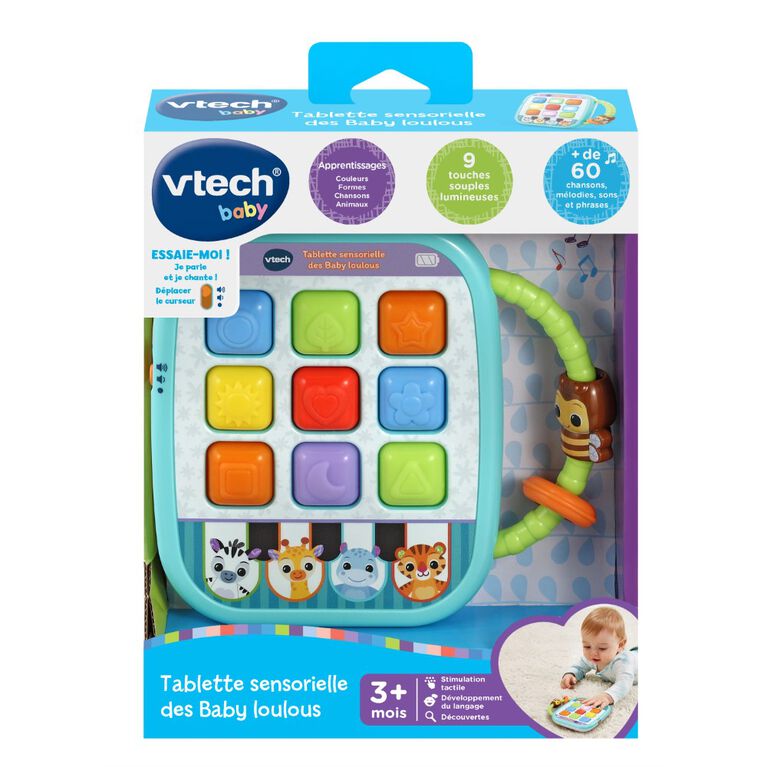 Tablette sensorielle des Baby loulous