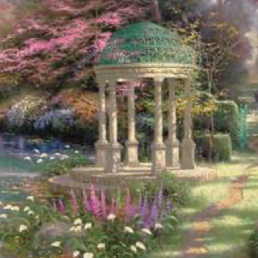 Peinture à numéro Le jardin des prières (Kinkade)