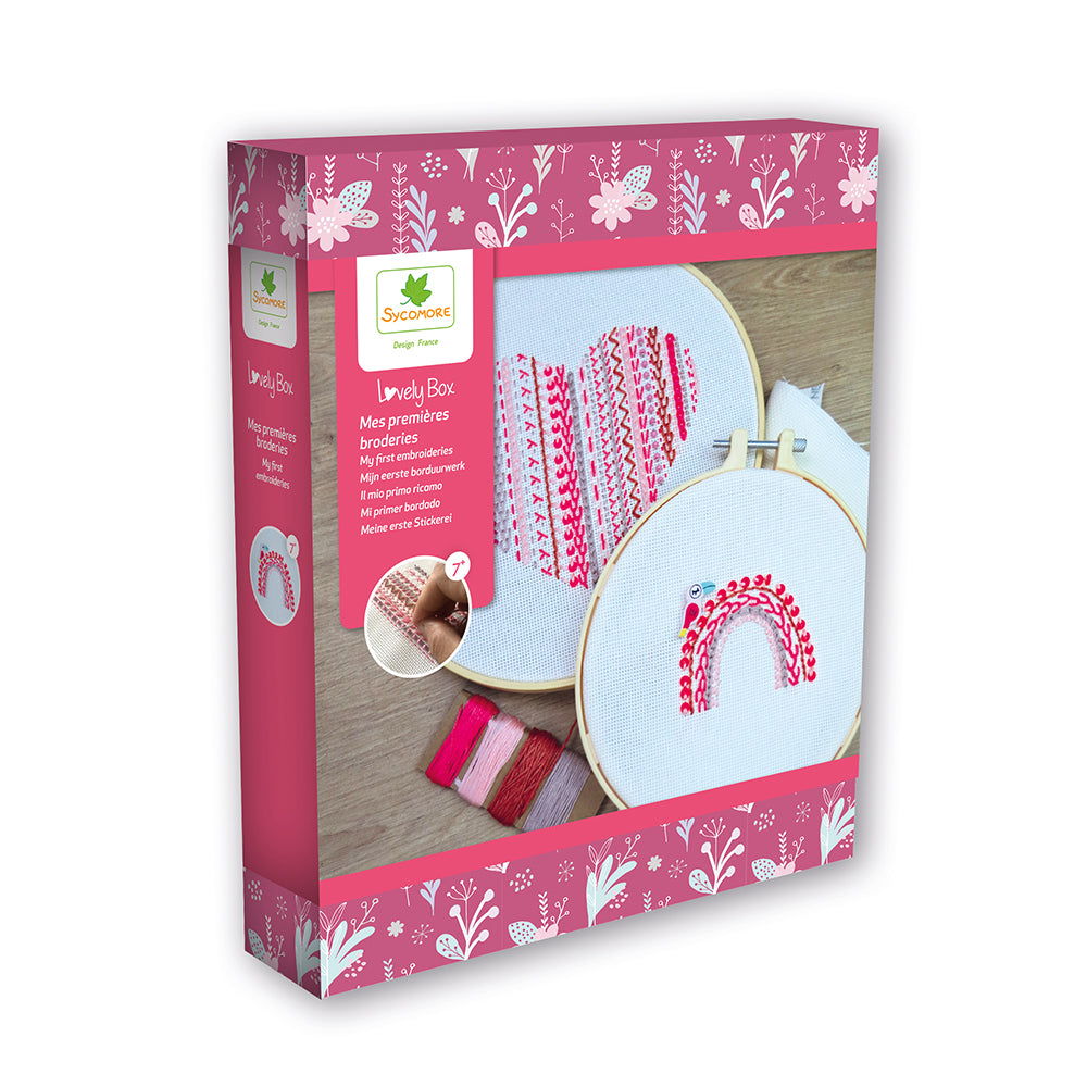 Lovely Box - Coffret de mes premières broderies