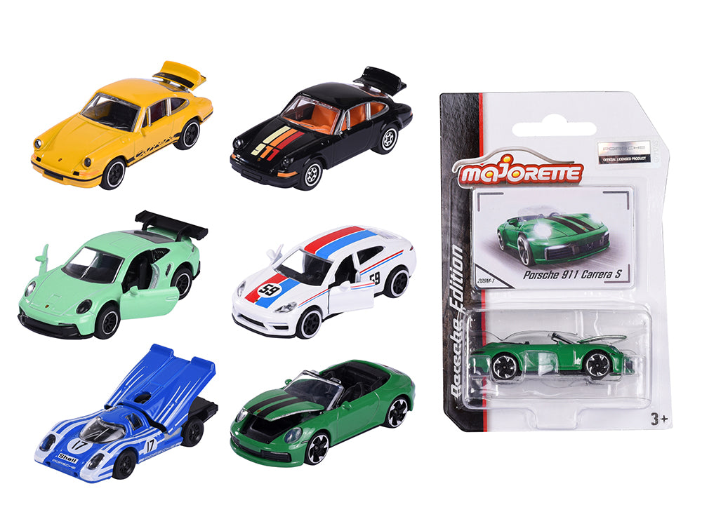 Majorette - 1:64 Voitures Porsche Premium