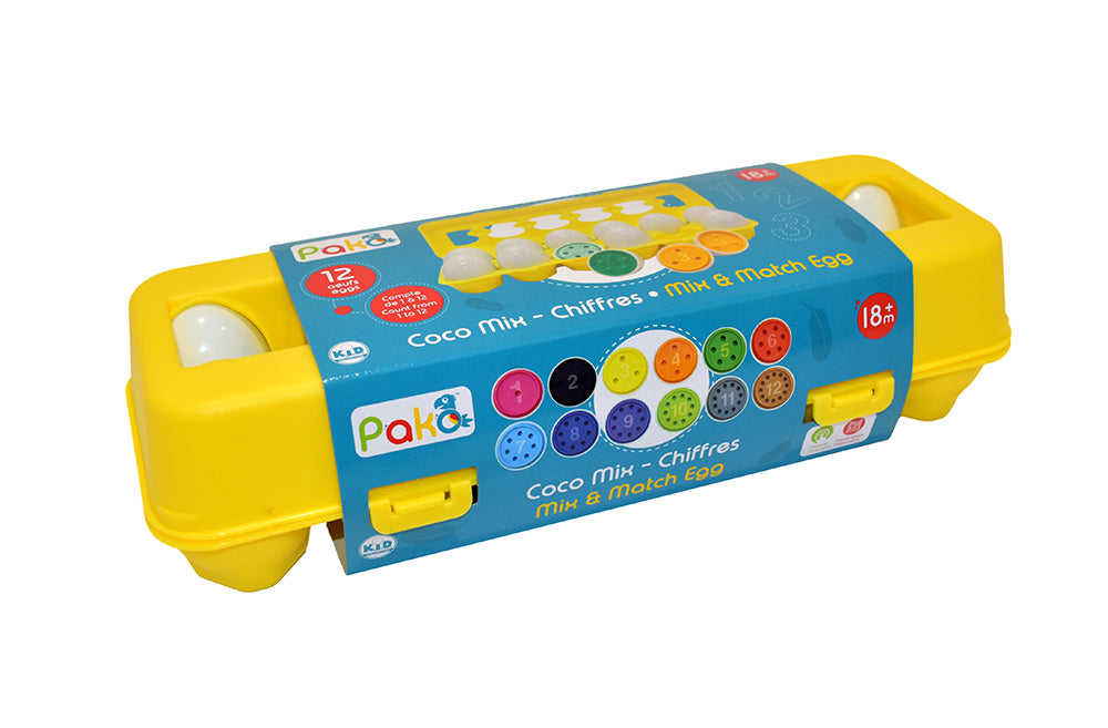 Coco Mix Chiffres 12 pièces