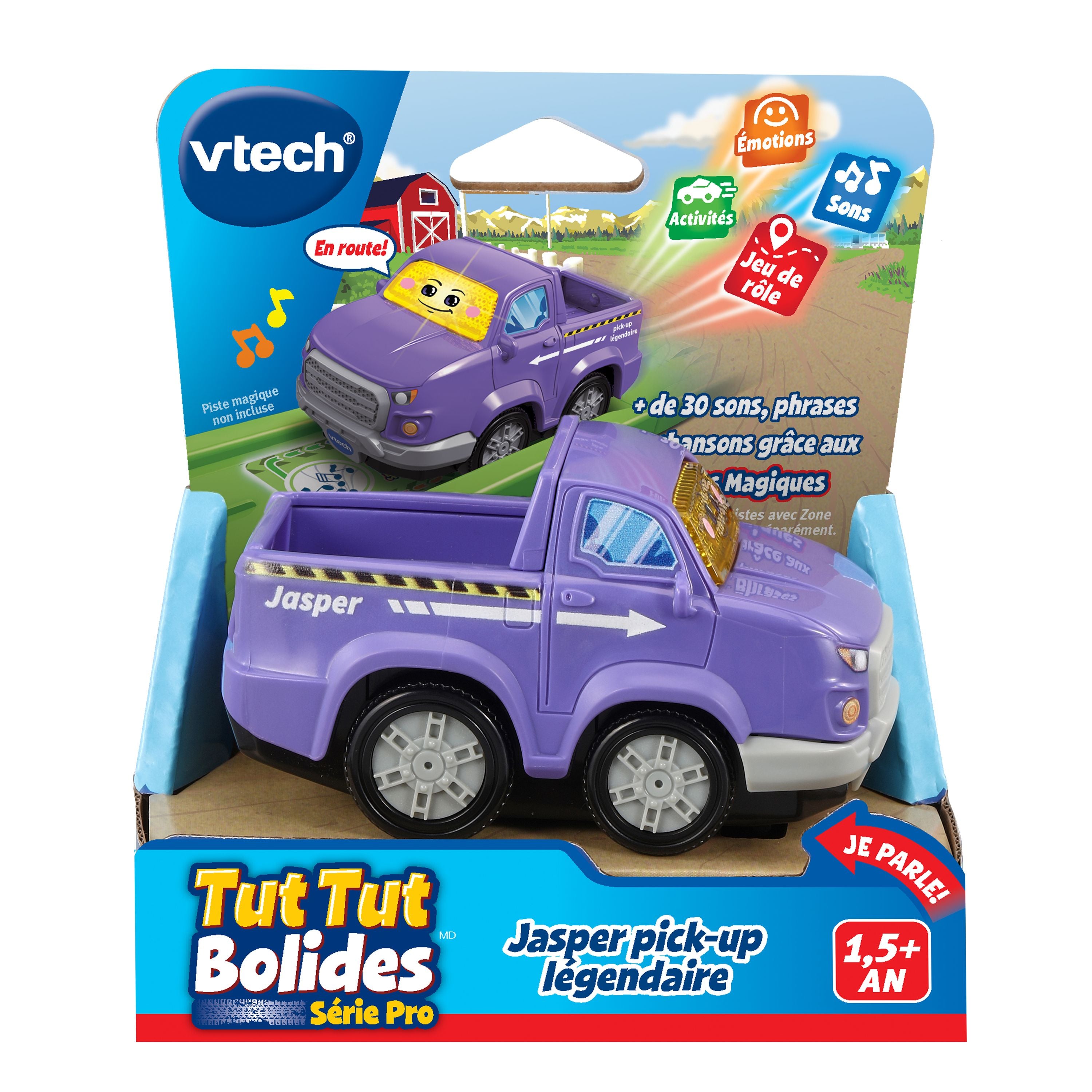 Tut Tut Bolides Jasper pick-up légendaire