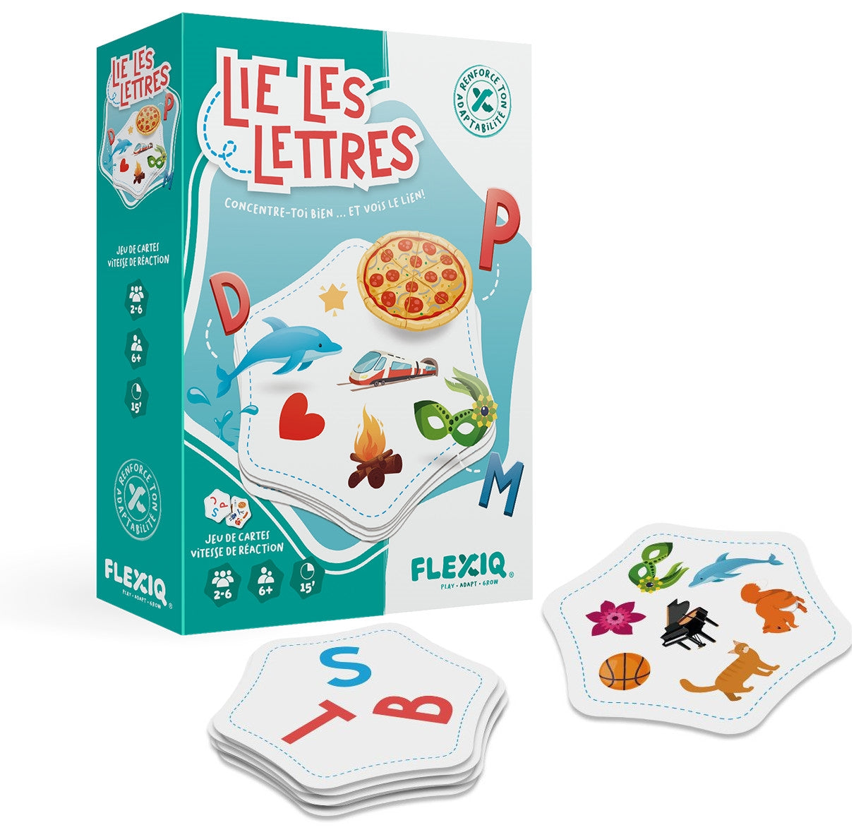 Lie les lettres