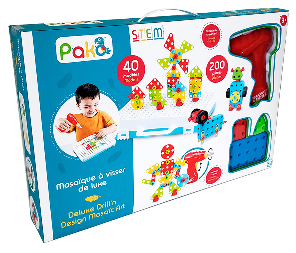 Mosaïque à visser en mallette de luxe