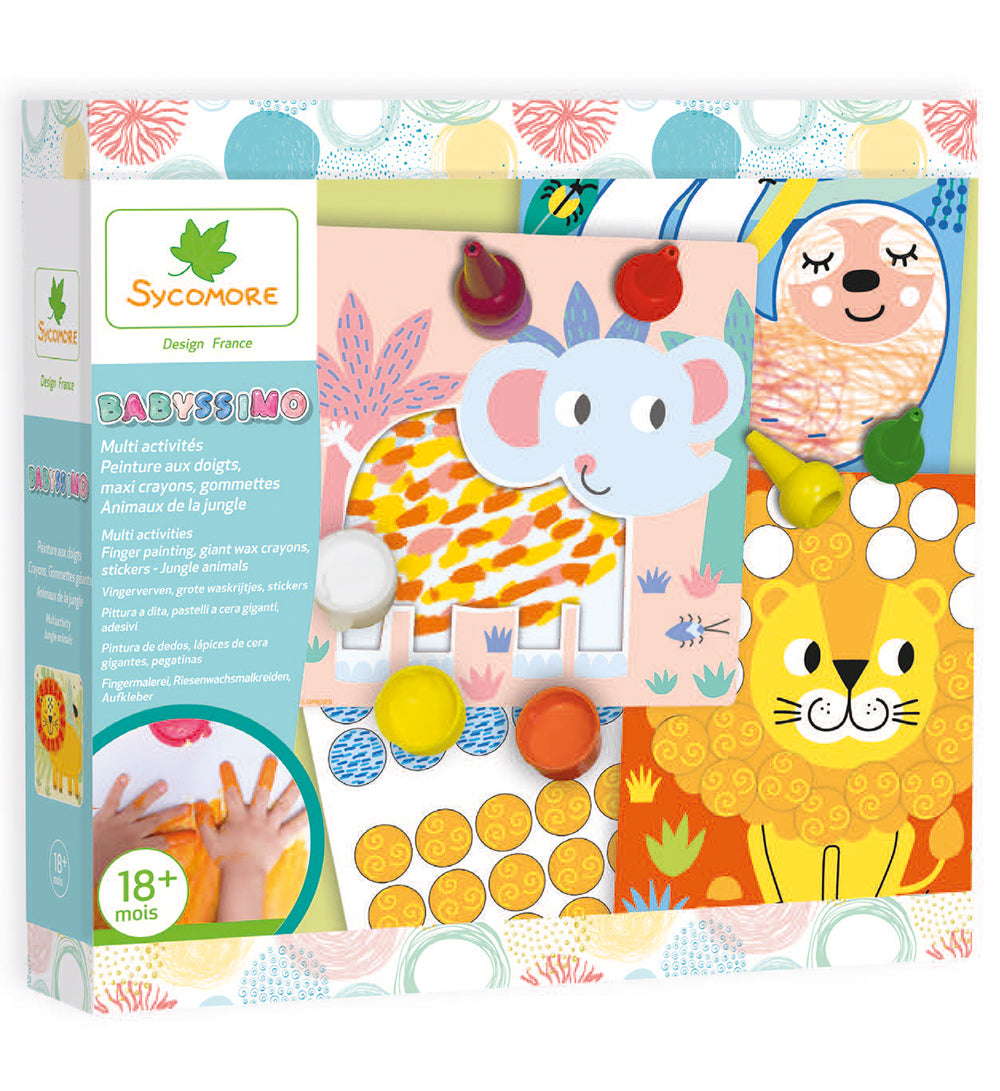 Babyssimo XL Multi activités Animaux de la jungle