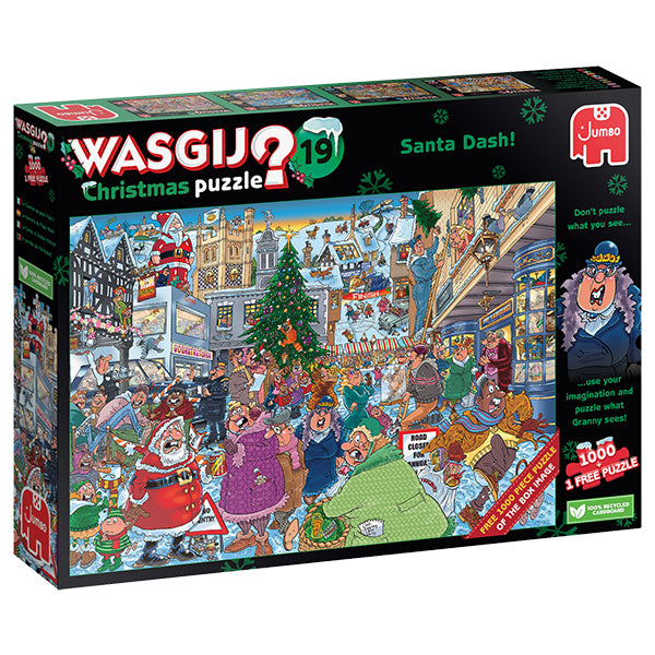 Wasgij #19, La course du père Noël!