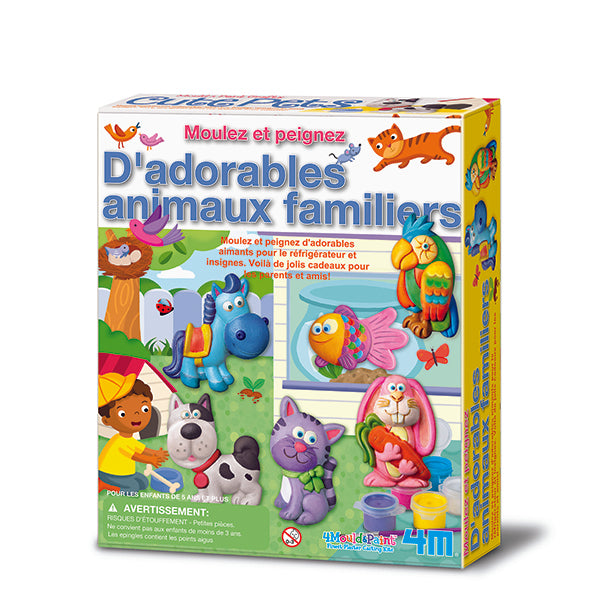4M Moulage & peinture Adorables animaux