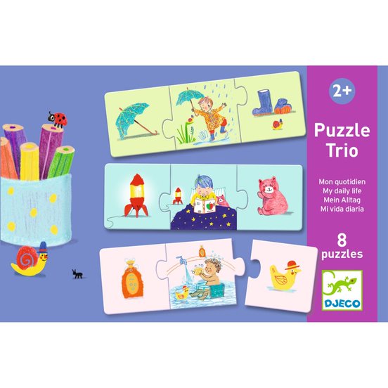 Puzzle Duo-trio Mon quotidien