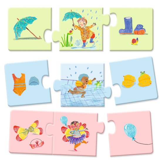 Puzzle Duo-trio Mon quotidien