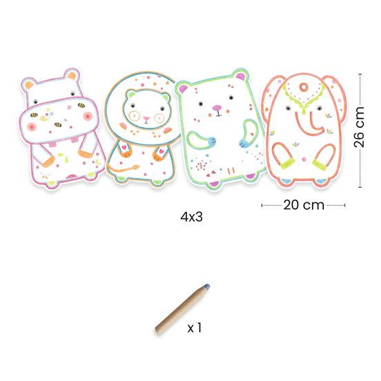 Coloriage Animaux sauvages