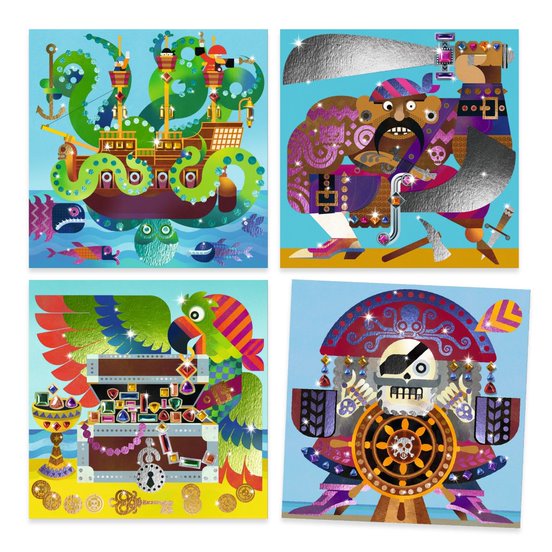 Foil pictures / Up and at 'em!