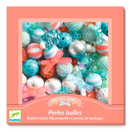 Perles bulles Argent