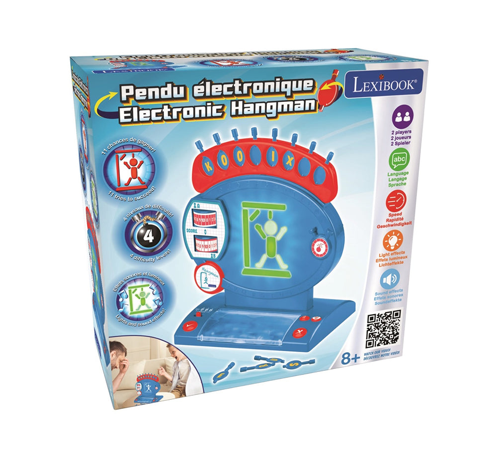 Jeu du pendu électronique sons et lumières