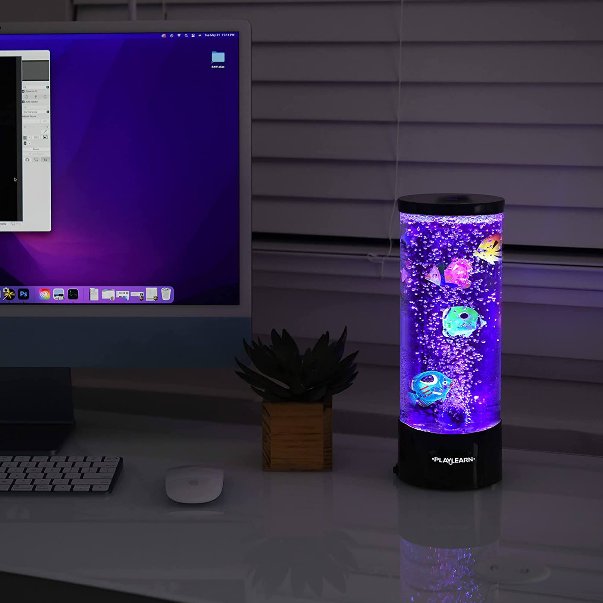 Lampe mini tube à bulles BubbleBloom