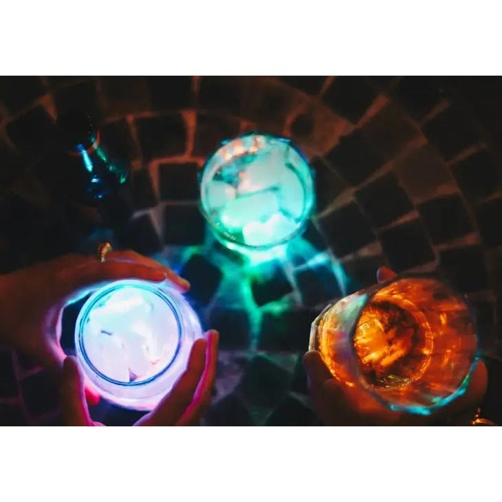 Cubes lumneux à cocktail Glo Pals