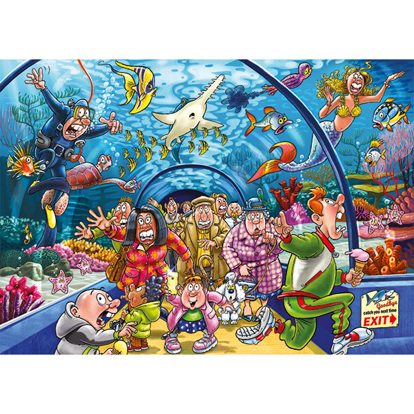 Wasgij original #43 Vie sous-marine! 1000 pcs