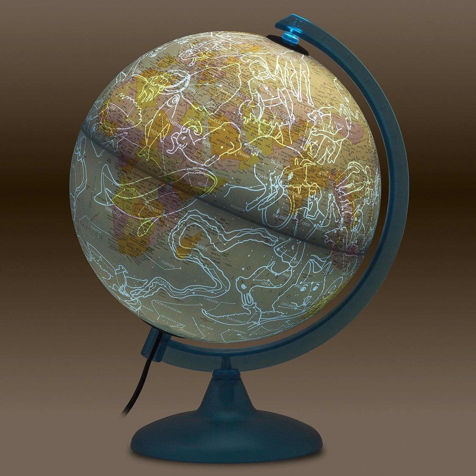 Globe terrestre jour et nuit