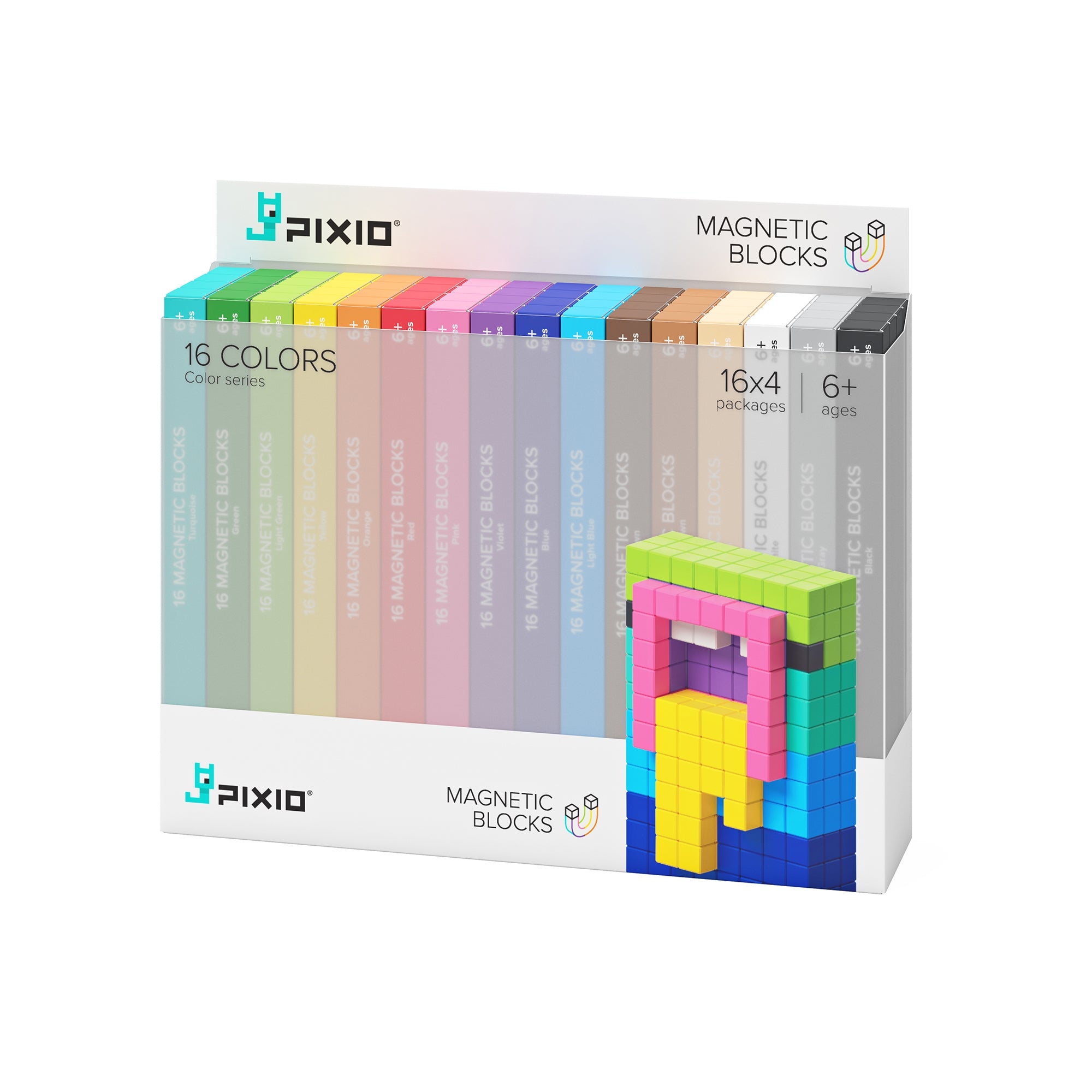 Pixio 16, jeu magnétique, vendu à l'unité.