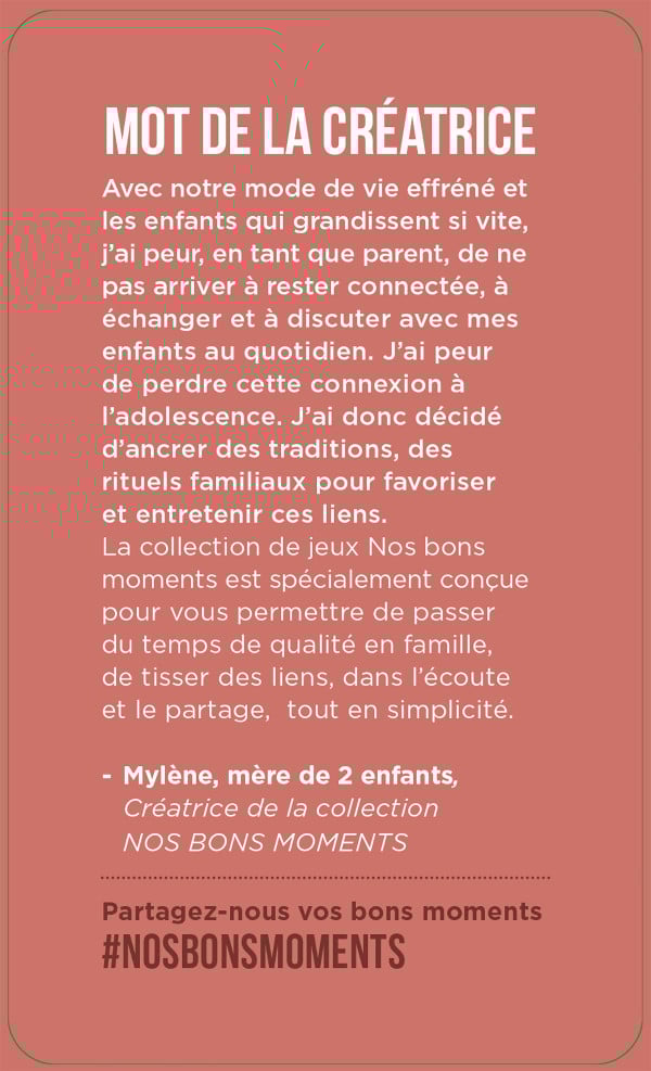 Loin des écrans - Nos bons moments