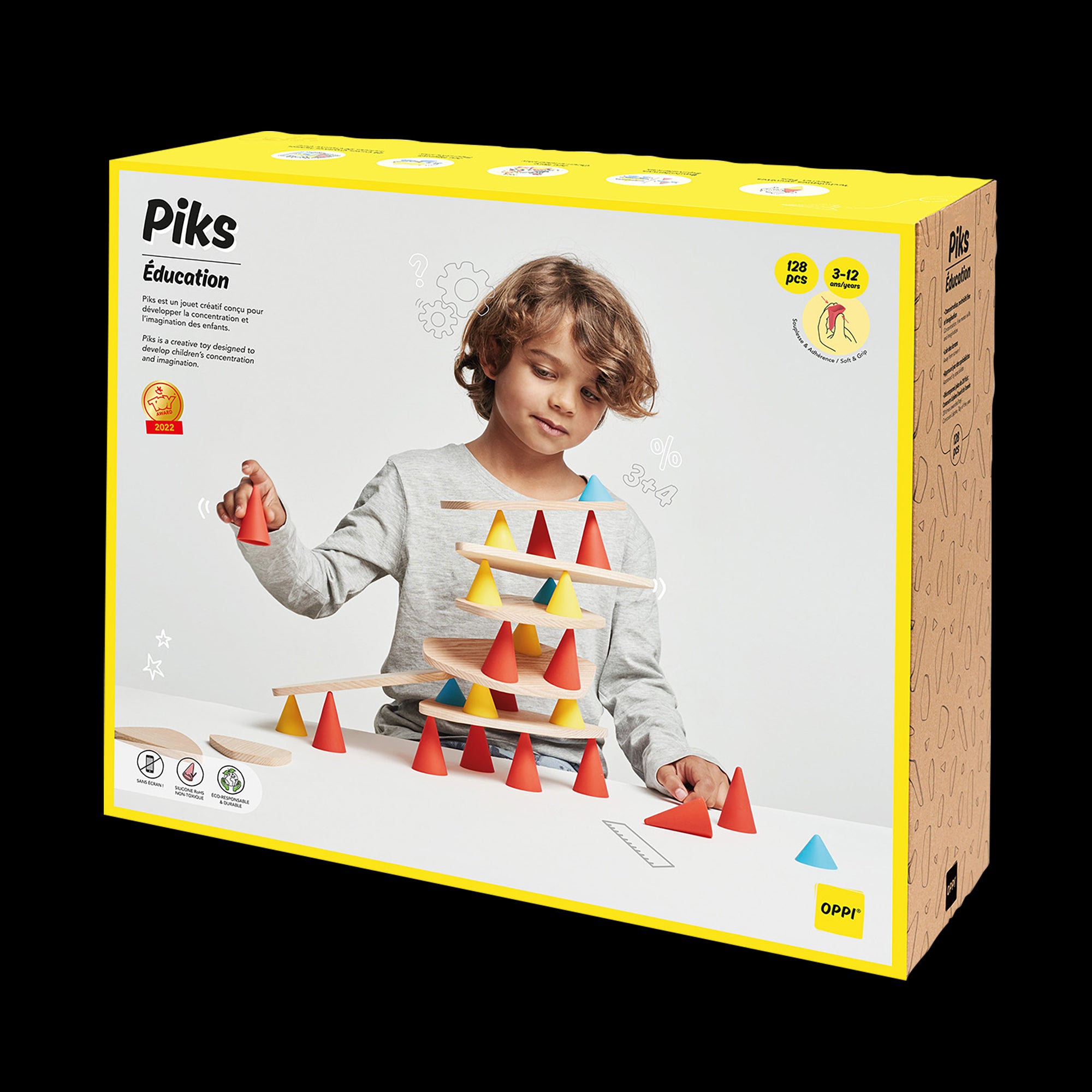 PIKS -Ensemble éducatifs 128 pcs
