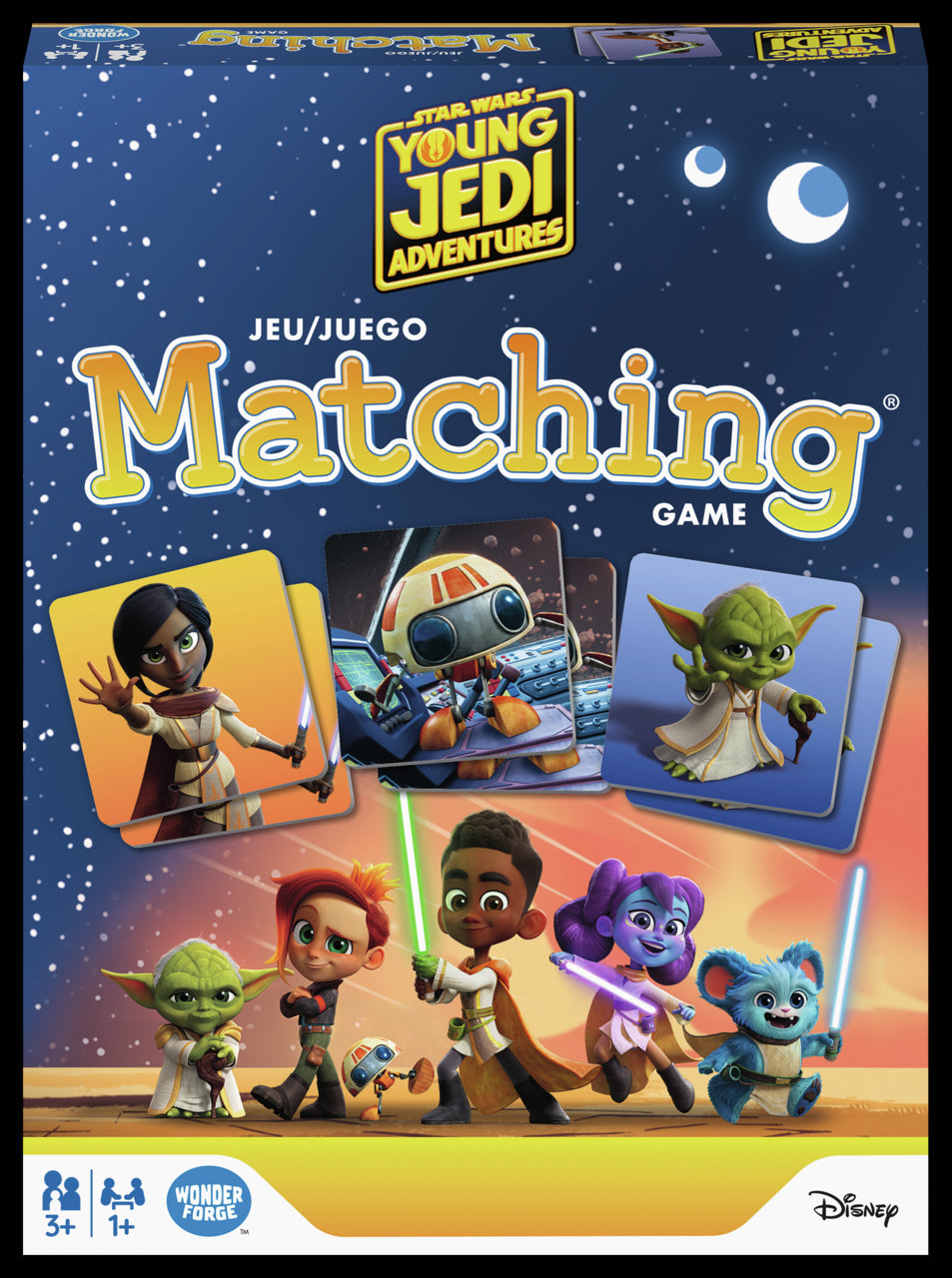 Jeu de mémoire jeune Jedi