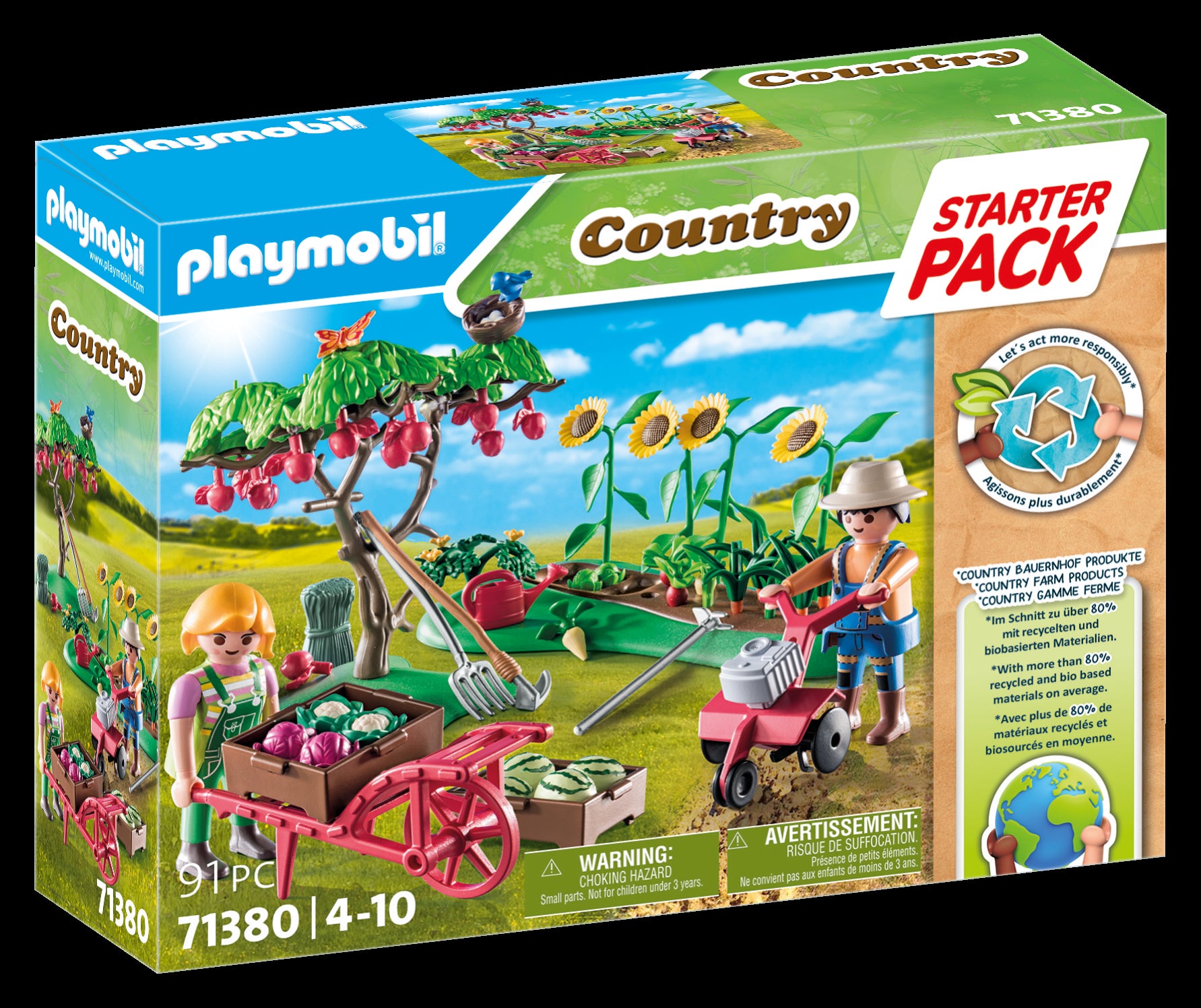 Jardiniers et potager