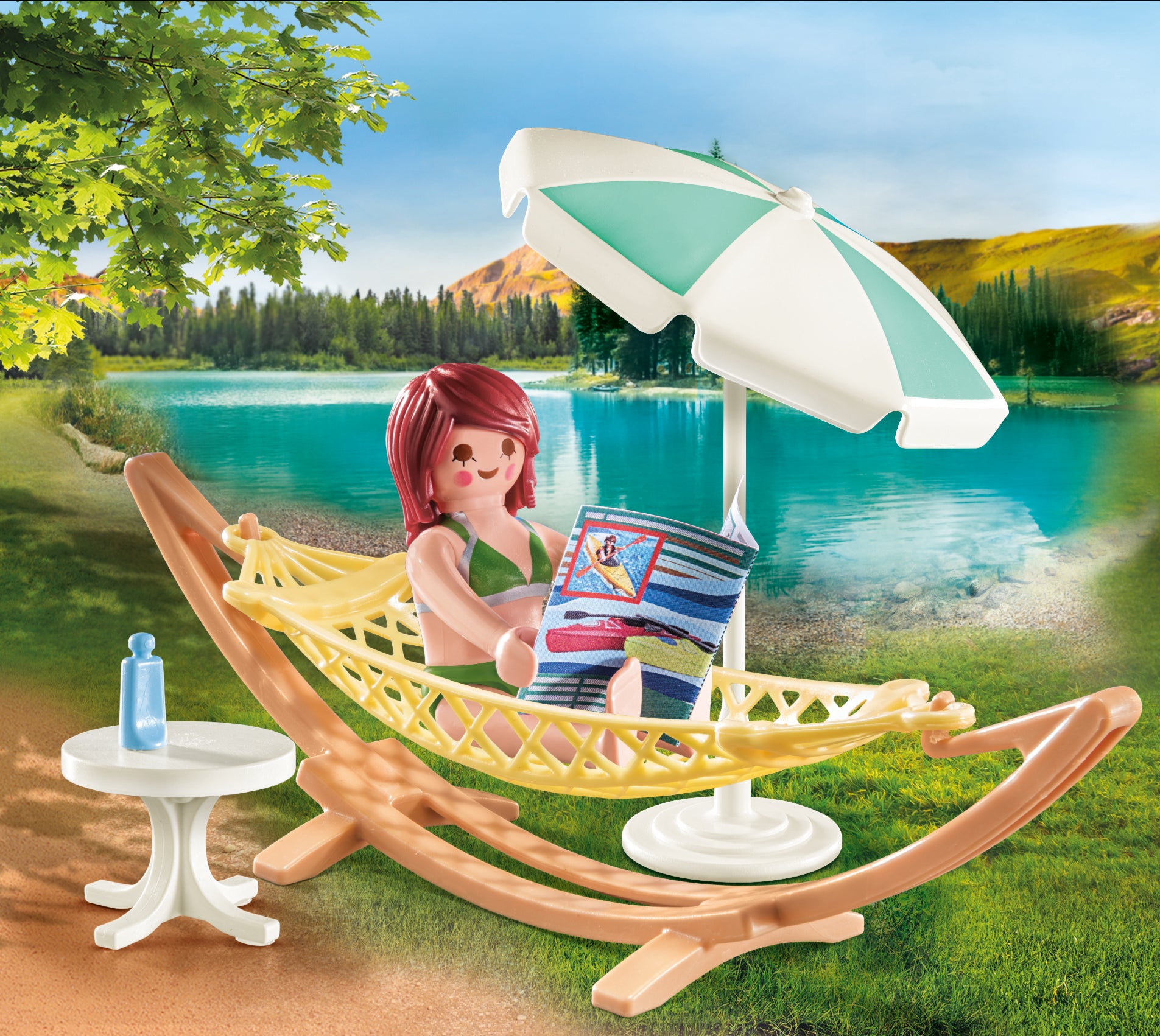 Vacancière et hamac