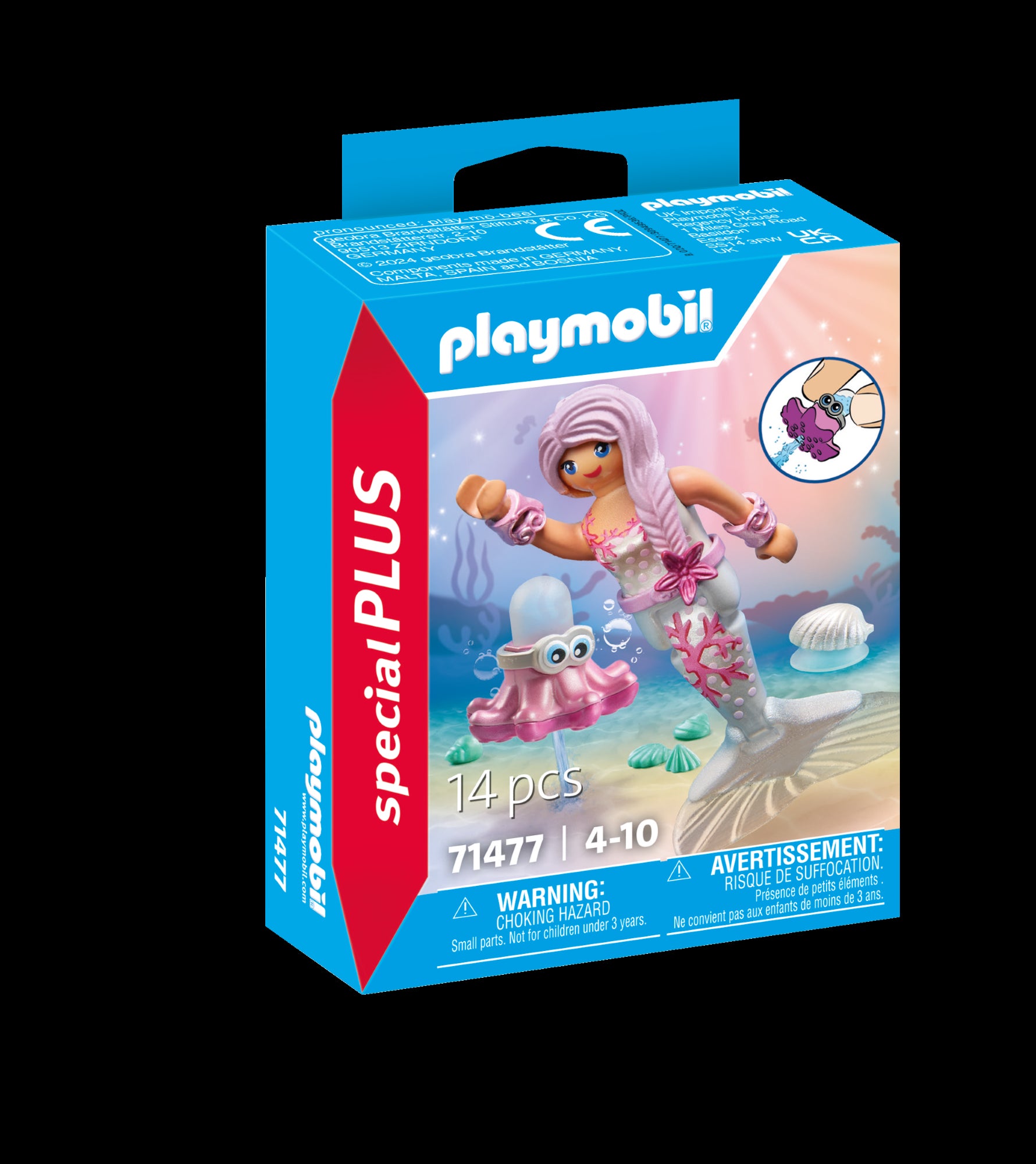 Sirène avec pieuvre