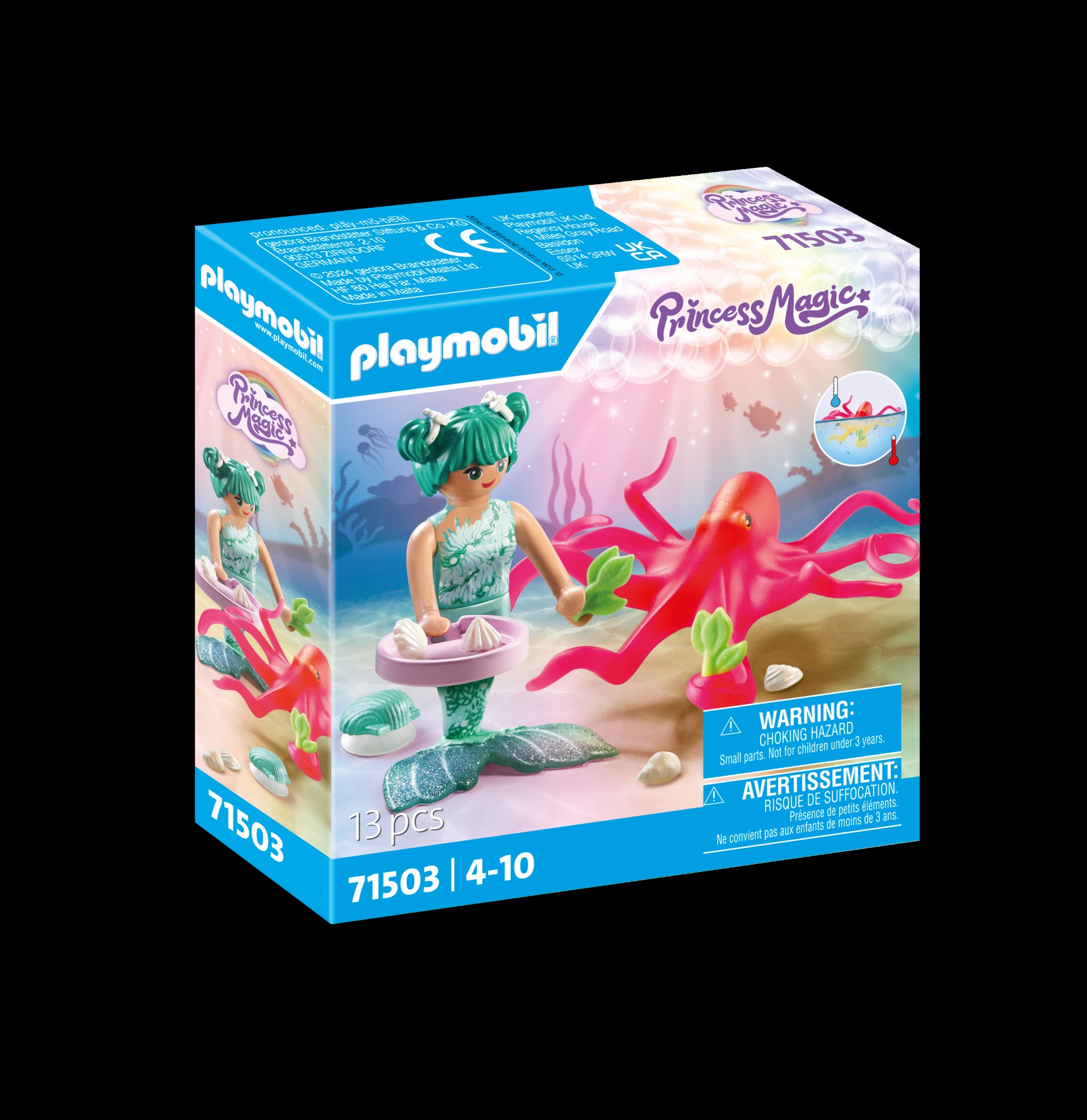 Sirène avec pieuvre