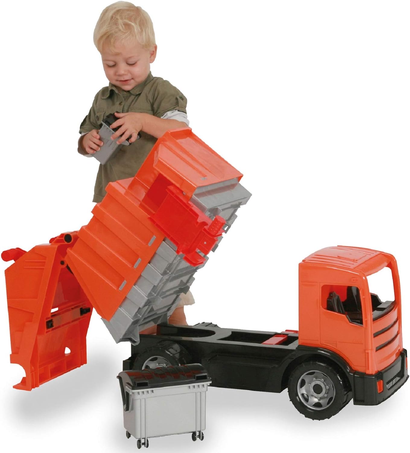 Camion à ordures géant
