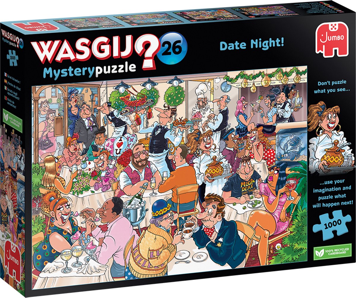 Wasgij Mystery 26 Soirée en amoureux, 1000 pièces