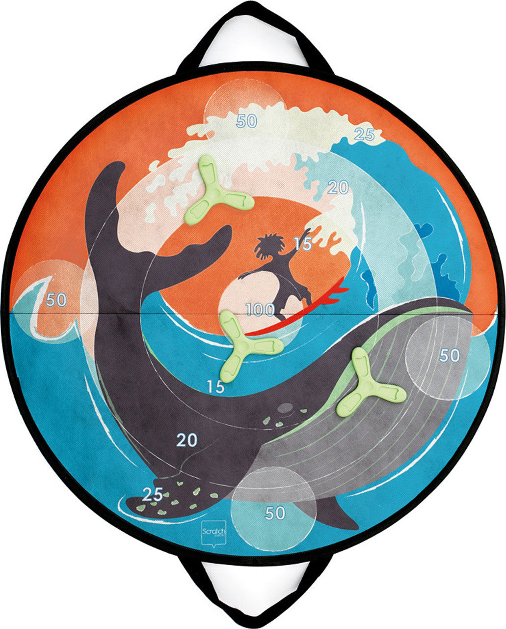 Scratch - Jeu Dards magnétiques Surfeur