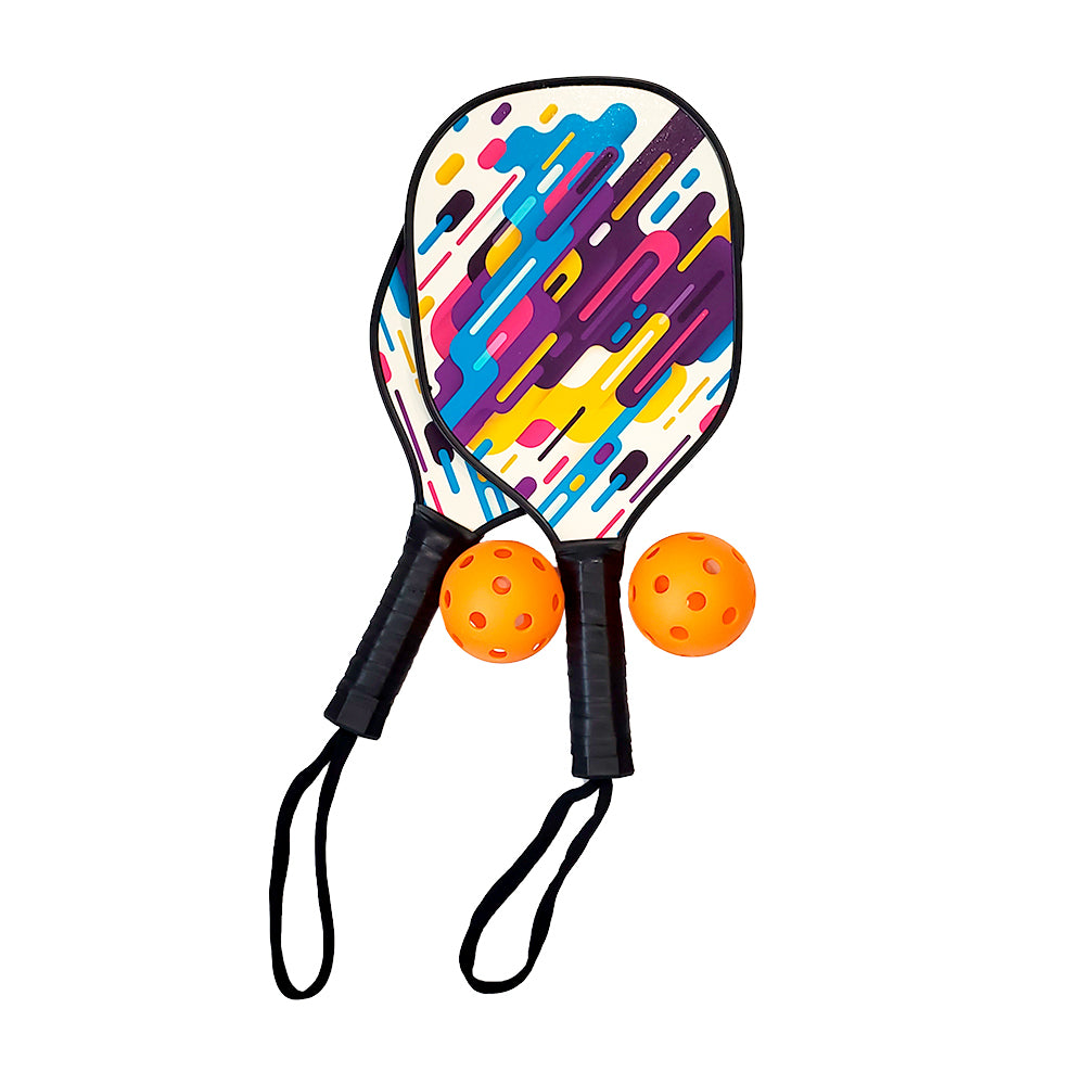 Ensemble Pickleball 2 raquettes et 2 balles
