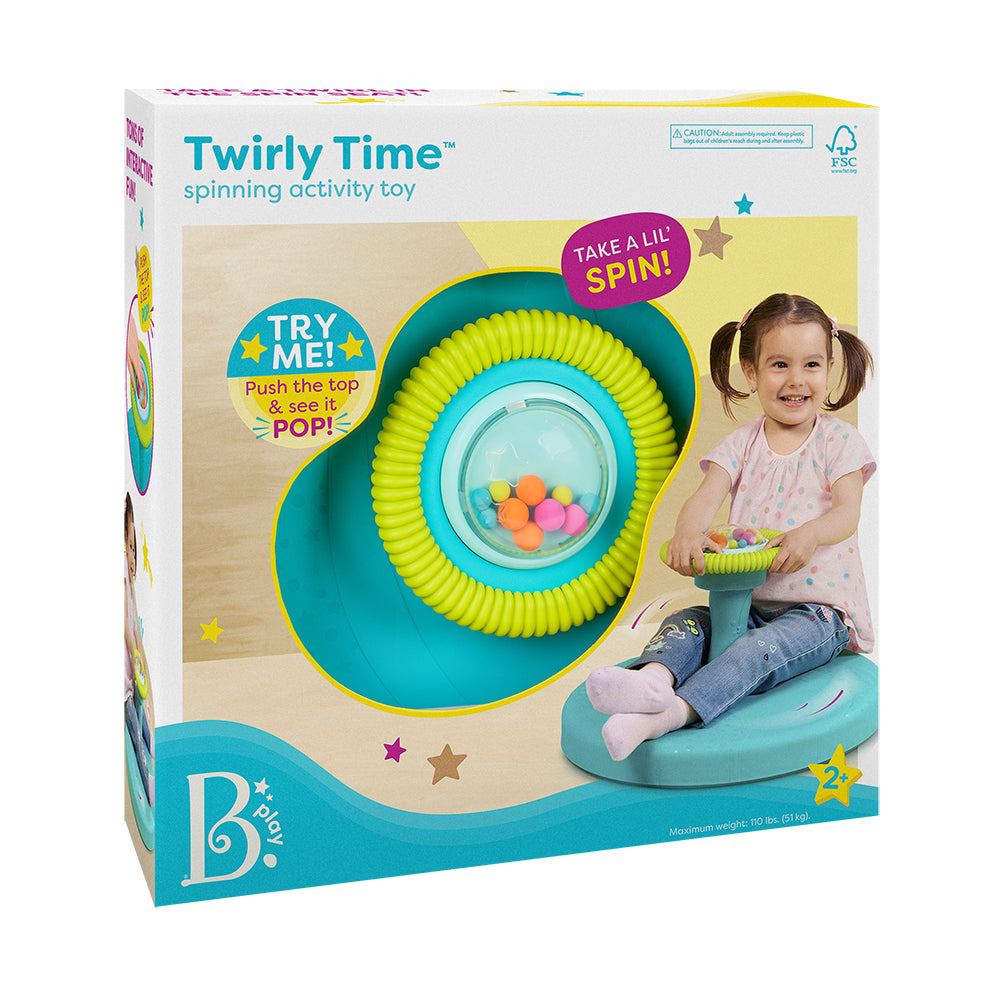 B. - Jouet d'activité "Twirly Time"
