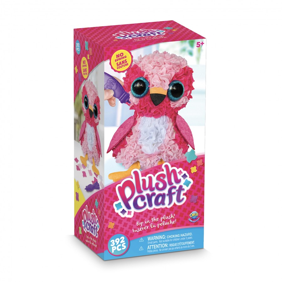 Plush Craft 3D Flamand rose