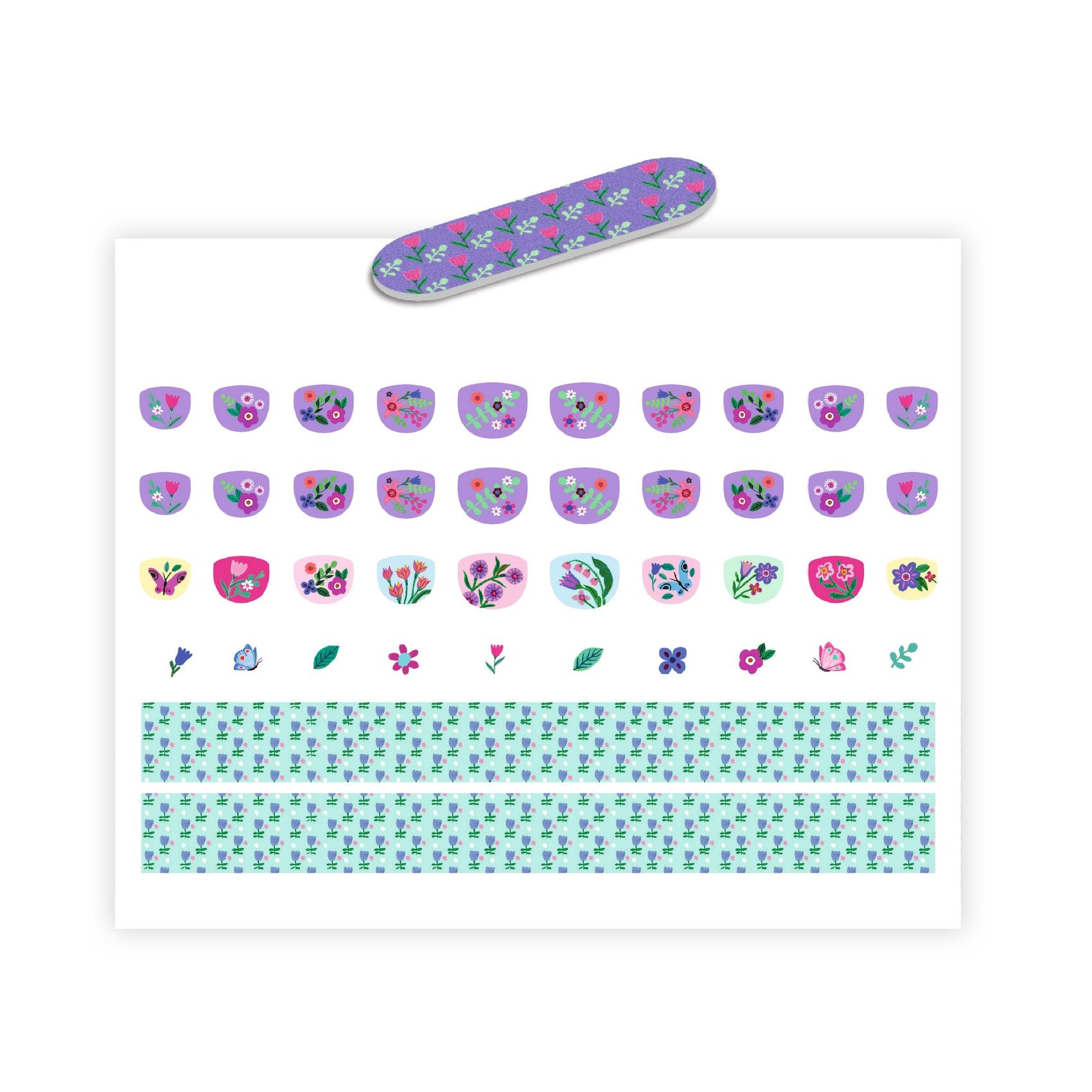 Collants à ongles Petite fleur