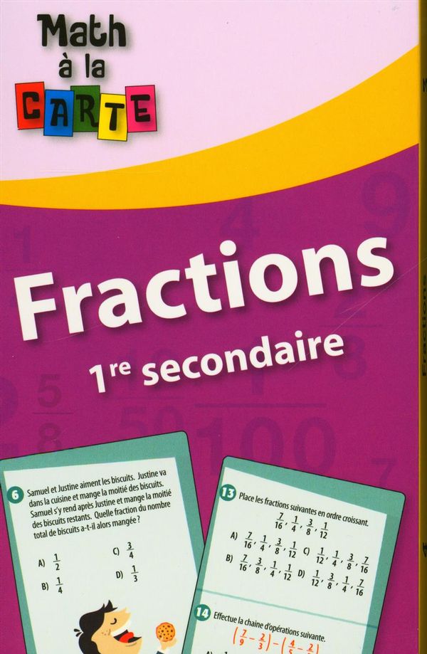 Fractions Première secondaire