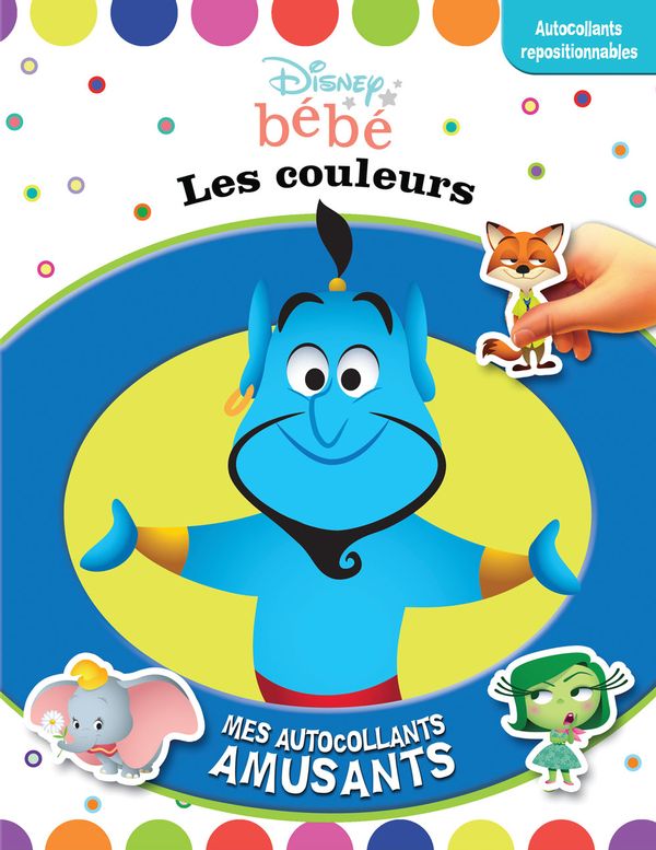 Bébé Disney Autocollants Les couleurs