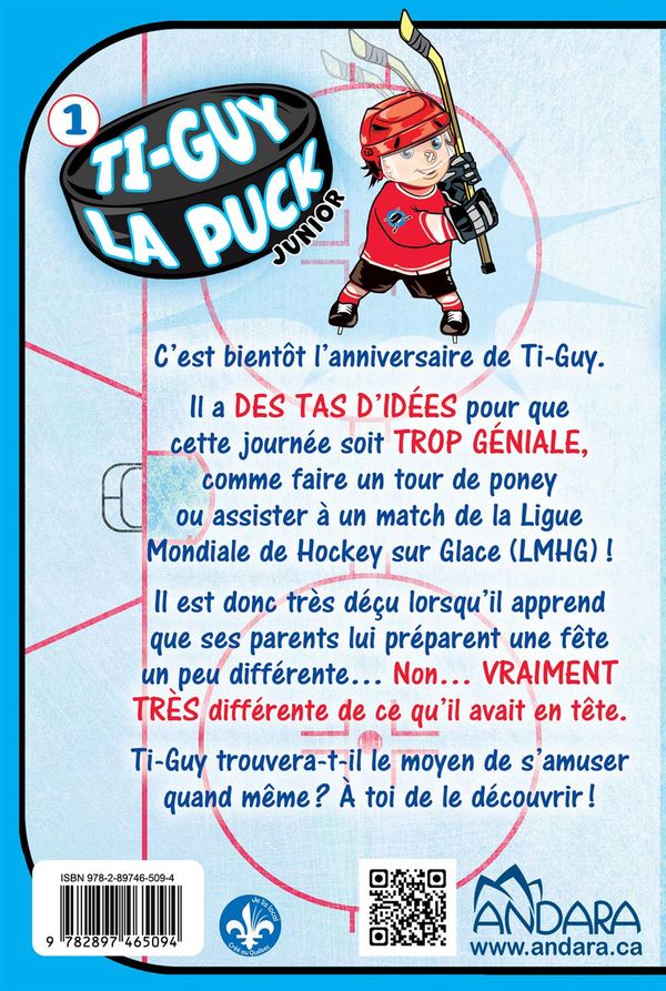 Ti-Guy La Puck junior 01  La rondelle surprise