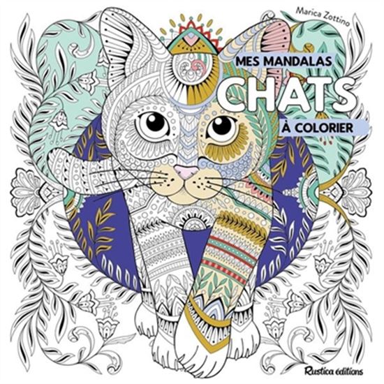 Mes mandalas Chats à colorier