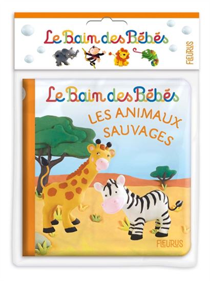 Les animaux sauvages Livre de bain