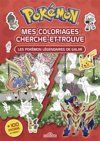 Pokémon Mes coloriages cherche et trouve Les Pokém