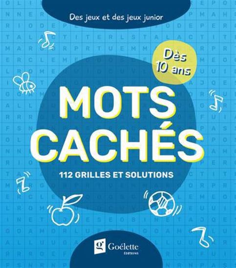 Mots cachés junior 112 grilles et solutions