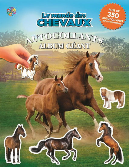 Le monde des chevaux Autocollants