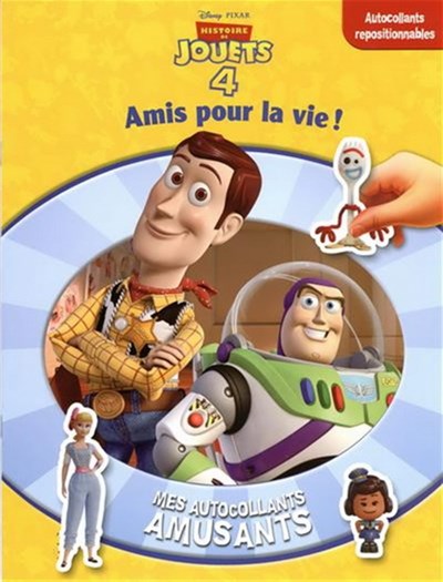 Histoire de jouets 4 Amis pour la vie Autocollants