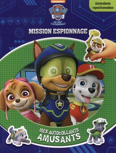 La Pat'Patrouille Mission espionnage Autocollants
