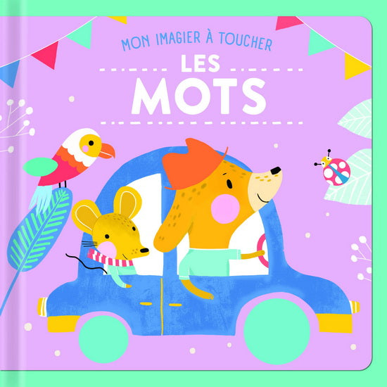 Les mots Mon imagier à toucher
