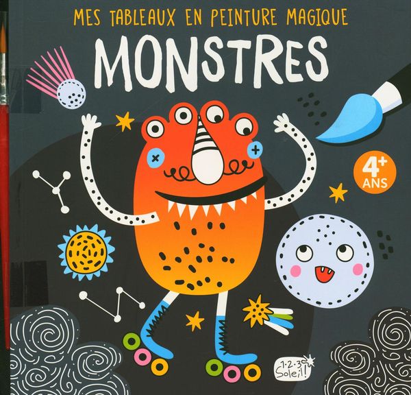 Monstres Mes tableaux en peinture magique