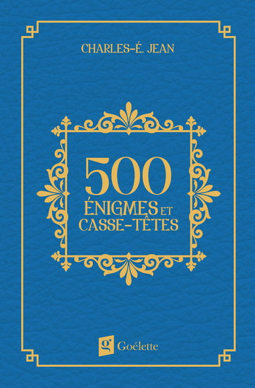 500 énigmes et casse-têtes