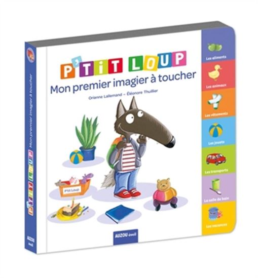 P'tit Loup Mon premier imagier à toucher